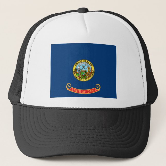 Flag of Idaho Trucker Hat (Front)