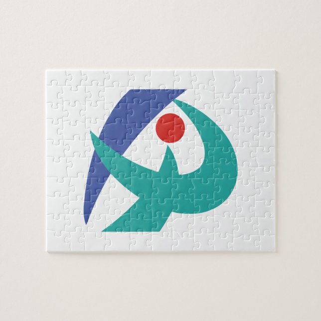 Flag of Iga, Mie, Japan Jigsaw Puzzle (Horizontal)