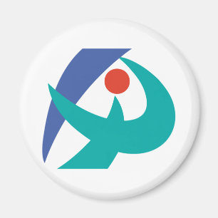 Flag of Iga, Mie, Japan Magnet