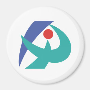 Flag of Iga, Mie, Japan Magnet