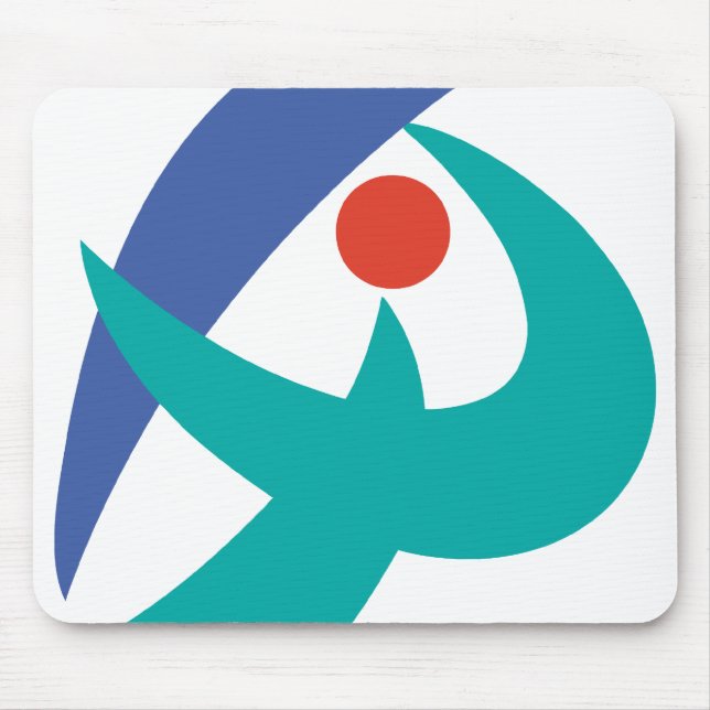 Flag of Iga, Mie, Japan Mouse Mat (Front)