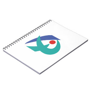Flag of Iga, Mie, Japan Notebook
