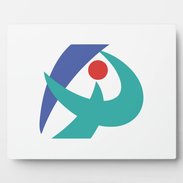 Flag of Iga, Mie, Japan Plaque (Front)