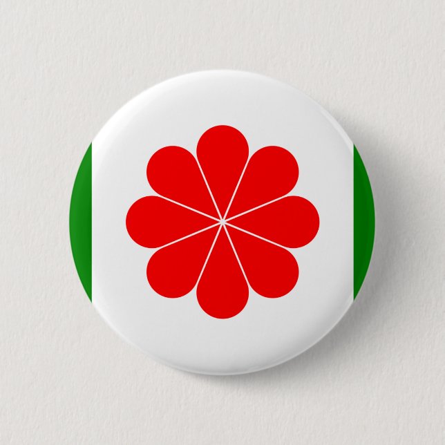 Flag of Independant Taiwan – 臺灣獨立運動 – 台灣獨立運動 6 Cm Round Badge (Front)