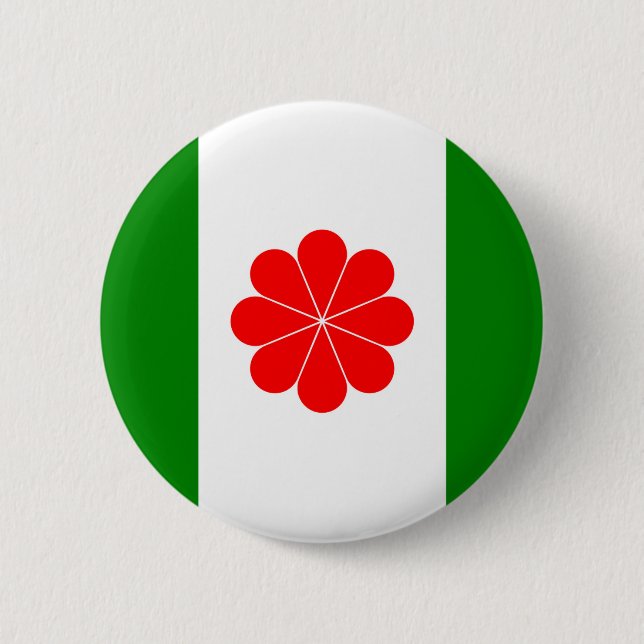 Flag of Independant Taiwan – 臺灣獨立運動 台灣獨立運動 Button (Front)