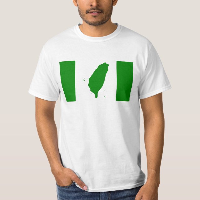 Flag of Independant Taiwan - 臺灣獨立運動 - 台灣獨立運動 T-Shirt (Front)