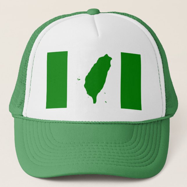 Flag of Independant Taiwan - 臺灣獨立運動 - 台灣獨立運動 Trucker Hat (Front)
