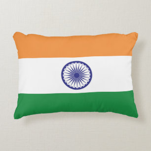 Flag of India Decorative Cushion