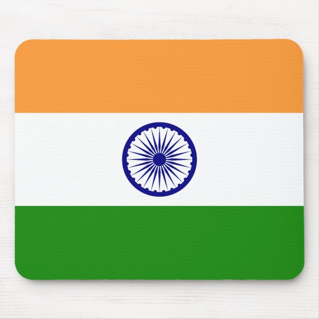 Flag of India Mouse Mat (Front)