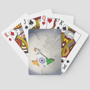 Flag of India Playing Cards