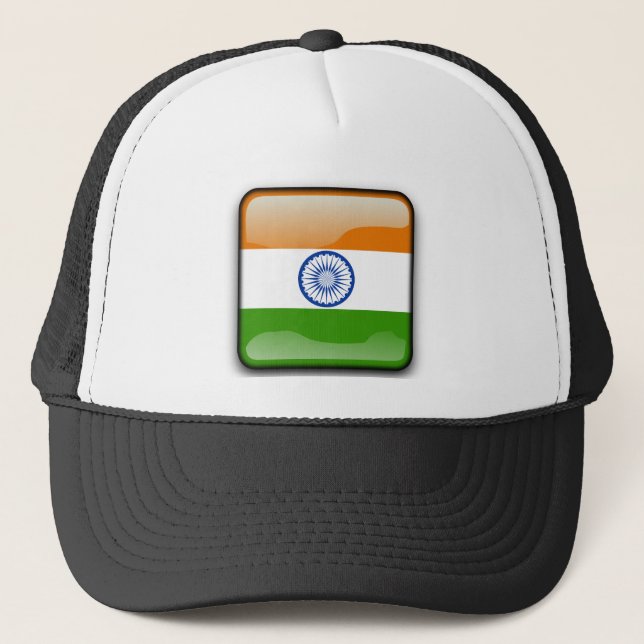 Flag of India Trucker Hat (Front)