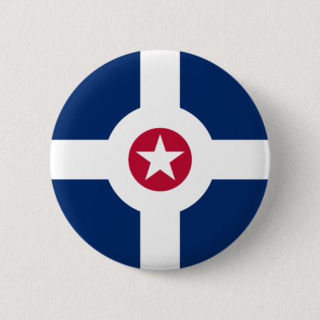 Flag of Indianapolis, Indian Button (Front)