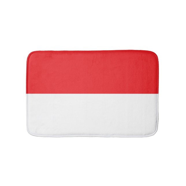 Flag of Indonesia Bath Mat (Front)