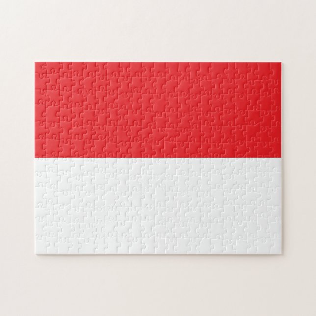 Flag of Indonesia Jigsaw Puzzle (Horizontal)