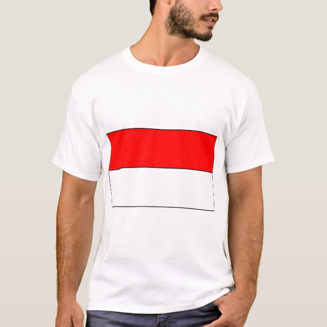 Flag of Indonesia T-Shirt (Front)