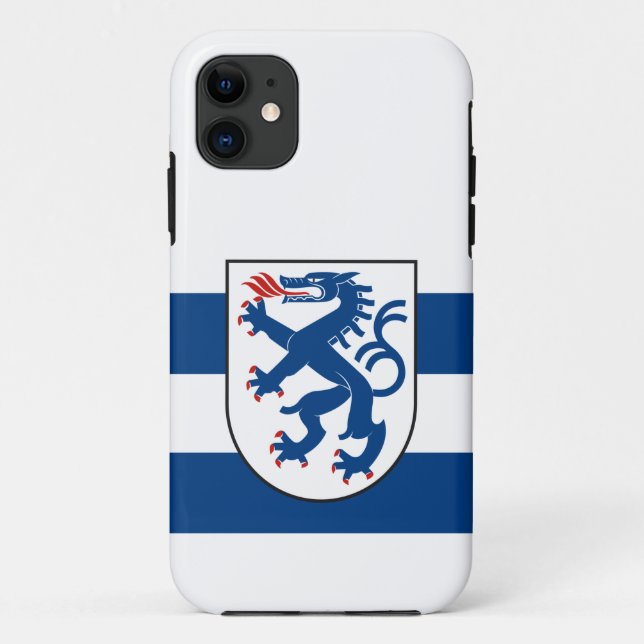 Flag of Ingolstadt, Bavaria - GERMANY Case-Mate iPhone Case (Back)