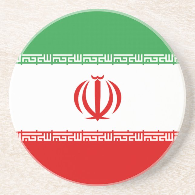 Flag of Iran Coaster (Front)