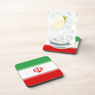 Flag of Iran Coaster