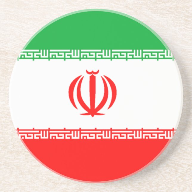 Flag of Iran Coaster (Front)