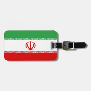 Flag of Iran Easy ID Personal Luggage Tag