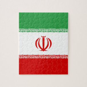 Flag of Iran Jigsaw Puzzle