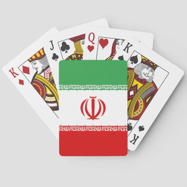 Flag of Iran Playing Cards (Back)