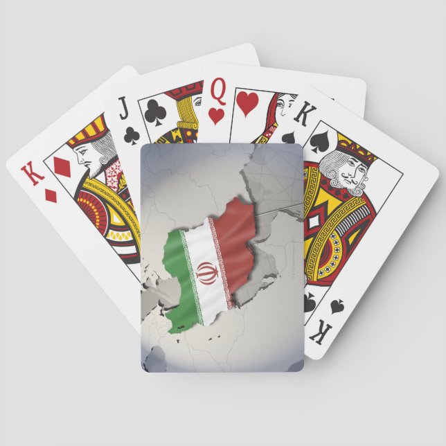 Flag of Iran Playing Cards (Back)