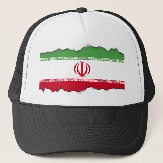 Flag of Iran Trucker Hat (Front)