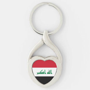Flag of Iraq Key Ring