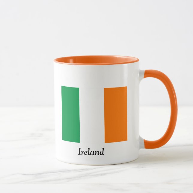 Flag of Ireland Coffee Mug (Right)