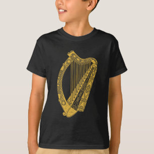 Flag Of Ireland Harp Flag Irish Harp Symbol T-Shirt