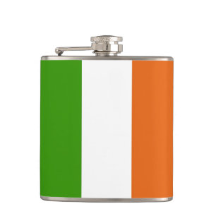 Flag of Ireland Hip Flask