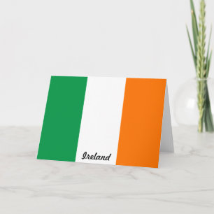 Flag of Ireland Note Card