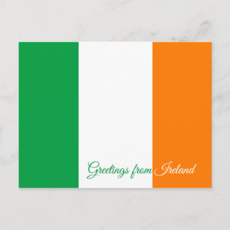 Flag of Ireland Postcard
