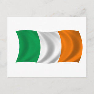 Flag of Ireland Postcard