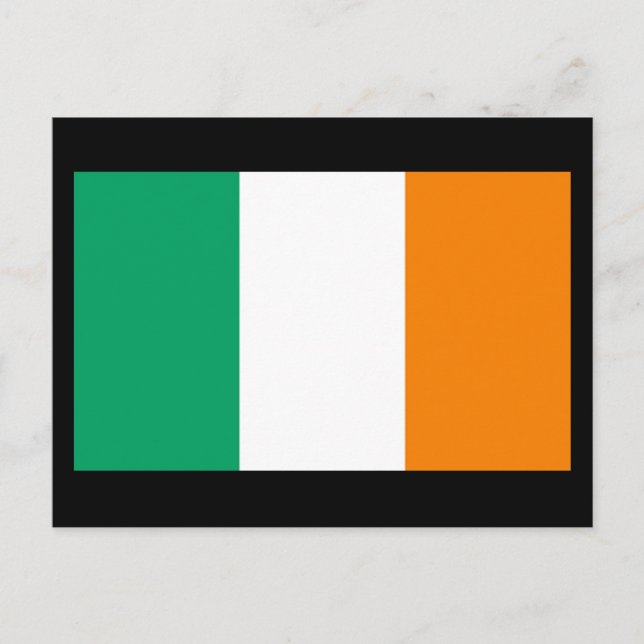 Flag of Ireland Postcard (Front)