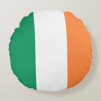 Flag of Ireland Round Cushion