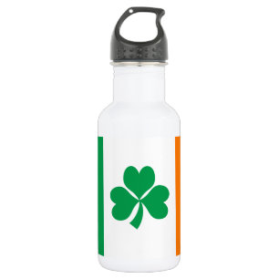 Flag of Ireland Shamrock 532 Ml Water Bottle
