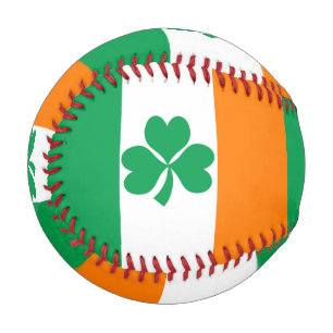 Flag of Ireland Shamrock Baseball