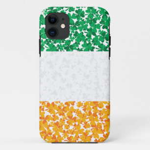 Flag of Ireland Shamrocks iPhone 11 Case
