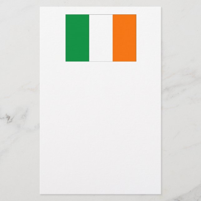 Flag of Ireland/St. Patrick's Day Stationery (Front)