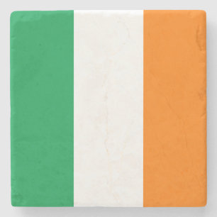 Flag of Ireland Stone Coaster