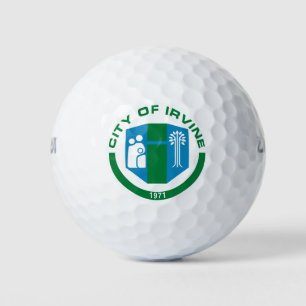 Flag of Irvine (California) Golf Balls