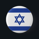 Flag of Israel 6 Cm Round Badge<br><div class="desc">The Yehudis L Store has created hundreds of Jewish products and is constantly expanding.  Tell your friends and send them our link:  http://www.zazzle.com/YehudisL*</div>