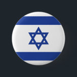 Flag of Israel 6 Cm Round Badge<br><div class="desc">The Yehudis L Store has created hundreds of Jewish products and is constantly expanding.  Tell your friends and send them our link:  http://www.zazzle.com/YehudisL*</div>
