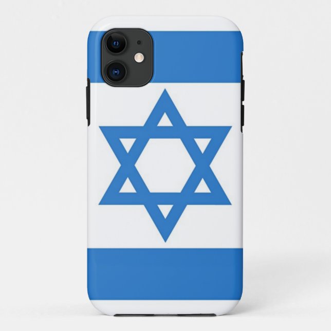 Flag of Israel Case-Mate iPhone Case (Back)