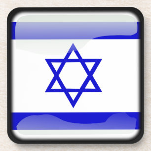 Flag of Israel Coaster