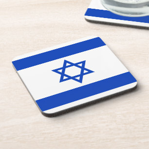 Flag of Israel Coaster