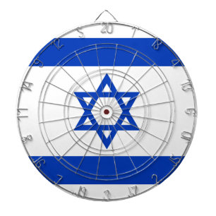 Flag of Israel Dartboard
