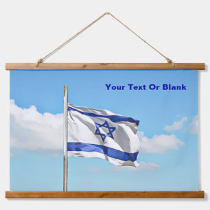 Flag Of Israel Hanging Tapestry